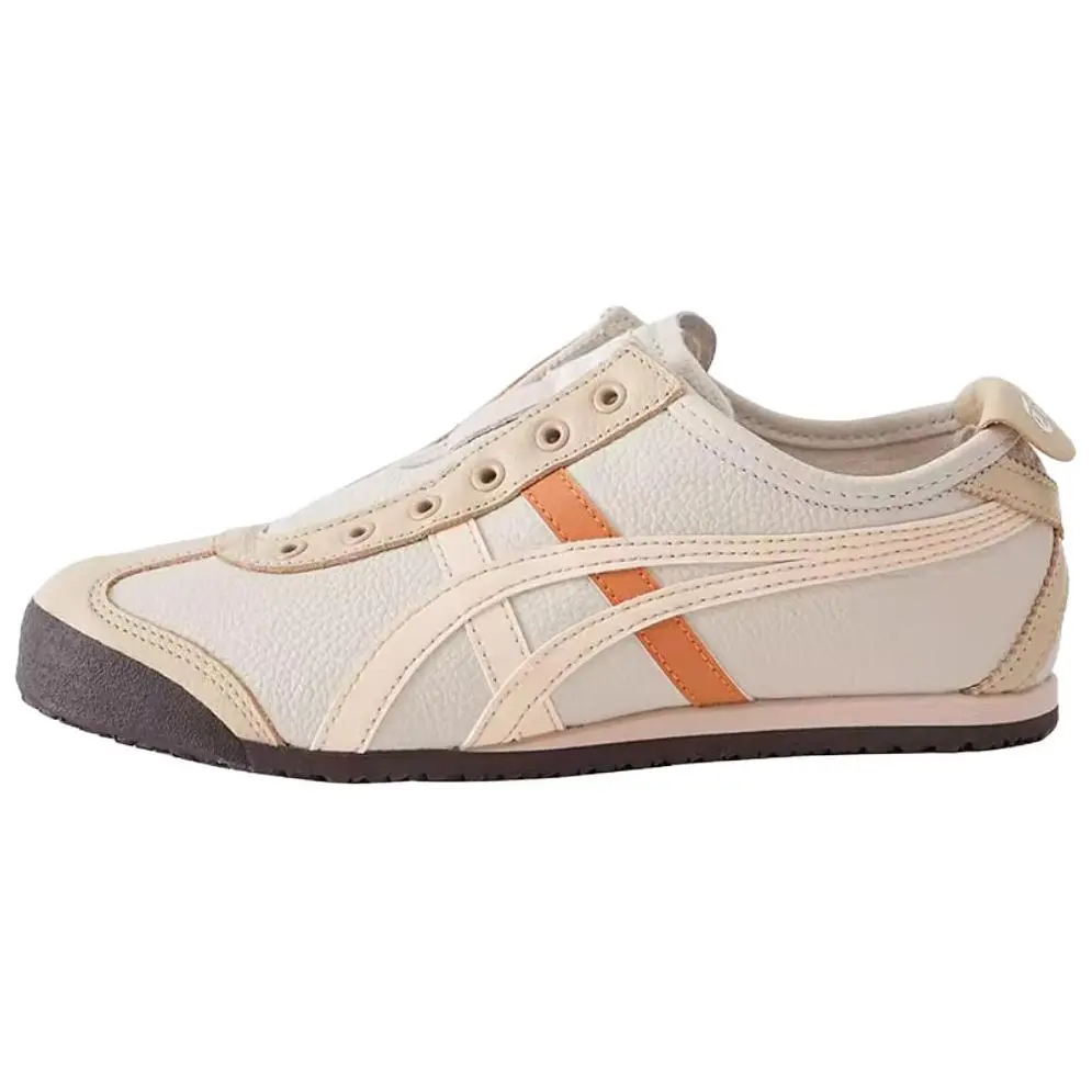 Onitsuka Tiger MEXICO 66 Slip Resistant Abrasion Resistant Low top Casual Shoes Unisex Light Brown