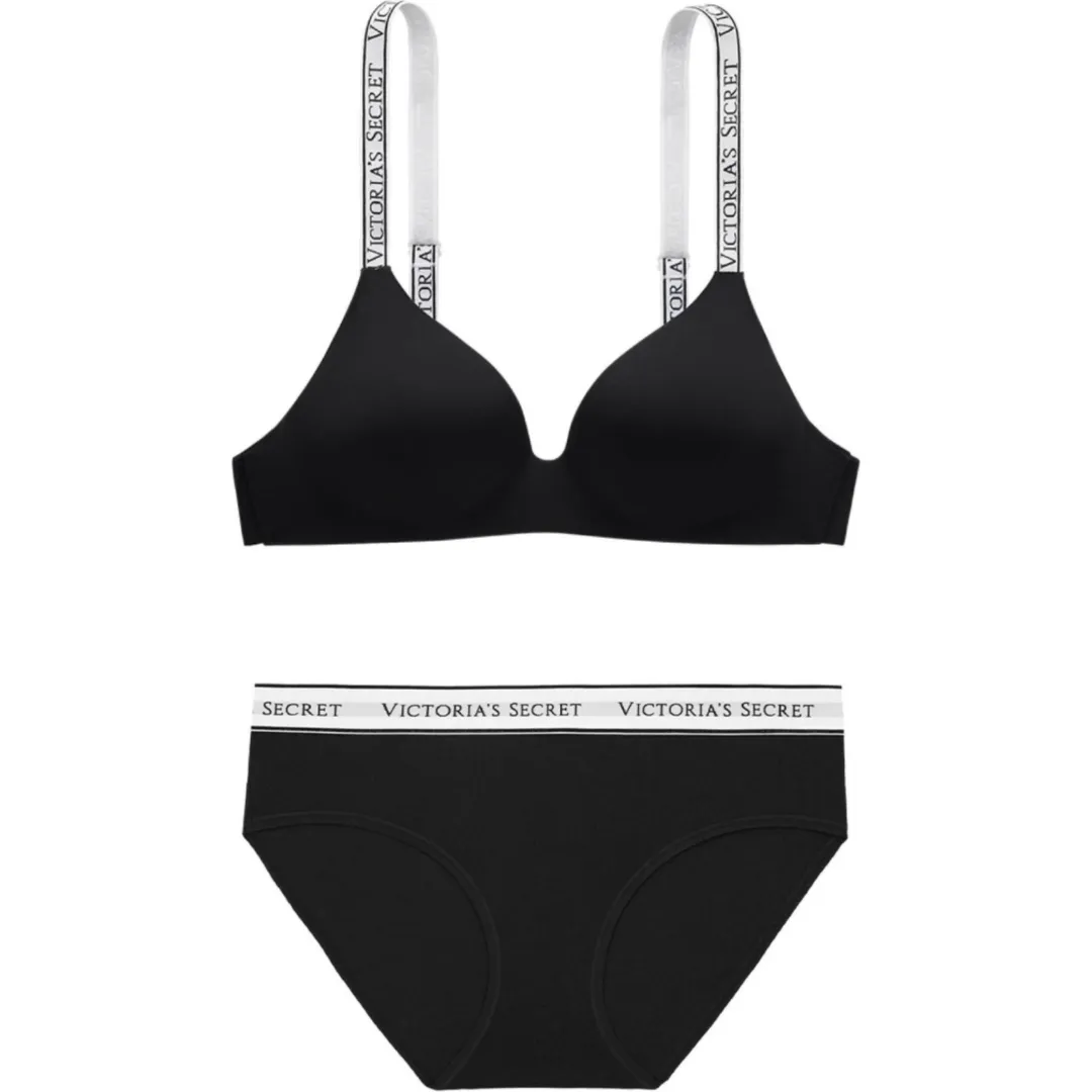 Victoria's Secret Underwear Set Women's Black