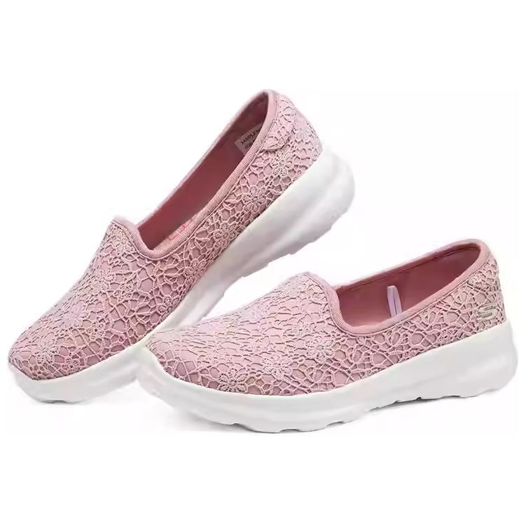 Skechers Comfortable Abrasion Resistant Breathable Low top Casual Shoes Women’s Pink