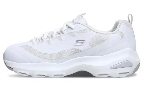Skechers D'LITES Ultra Abrasion Resistant Breathable Low top Sports Casual Shoes Women's White