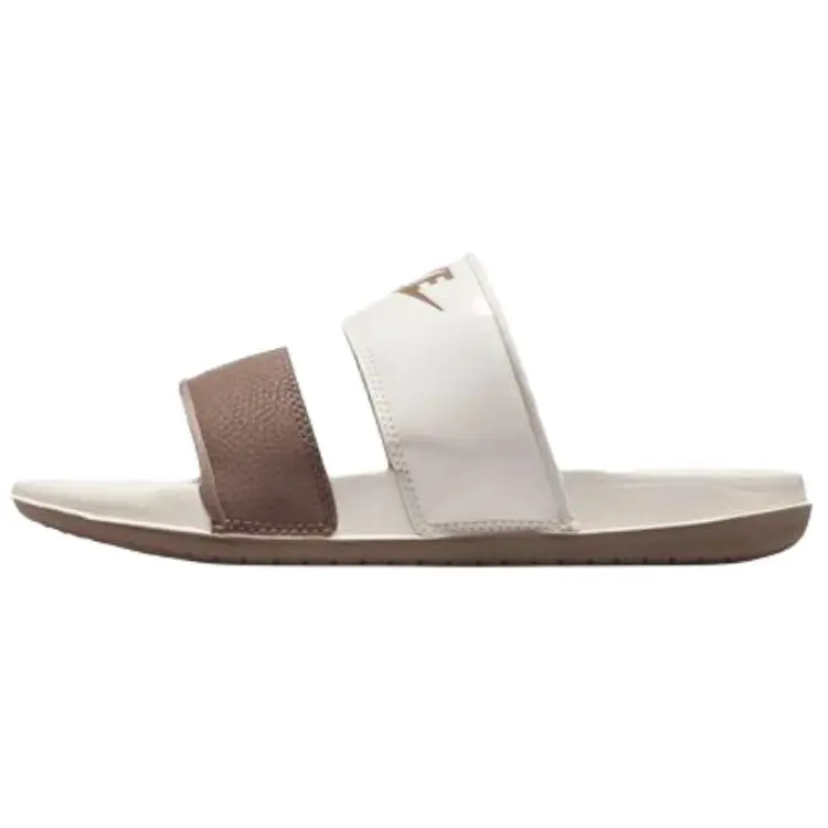 Nike Offcourt Duo Slide Soft And Comfortable Slip Resistant Abrasion Resistant Slide Slippers Women's White