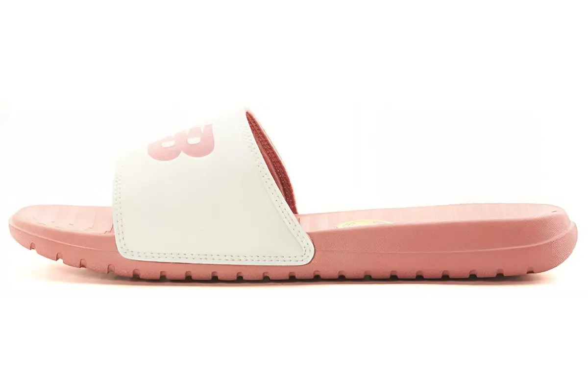 New Balance 130 Fashion Colorblock Casual Sports Slippers Pink White