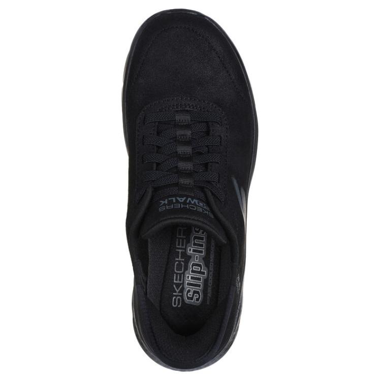 Skechers Go Walk Fle Soft And Comfortable Low top Casual Shoes Women’s Black