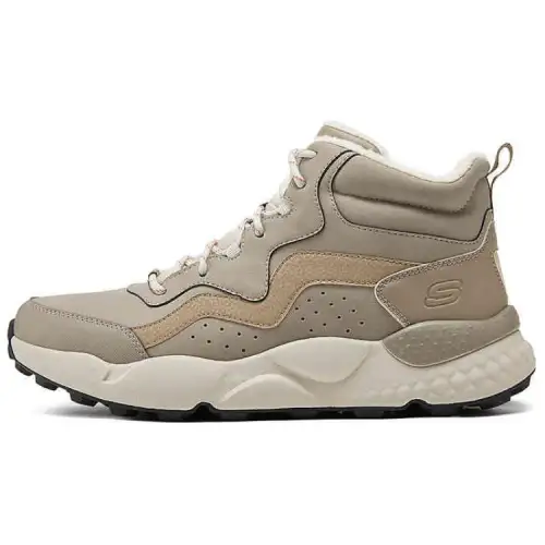 Skechers Abrasion Resistant Thermal Mid top Casual Shoes Men's Khaki