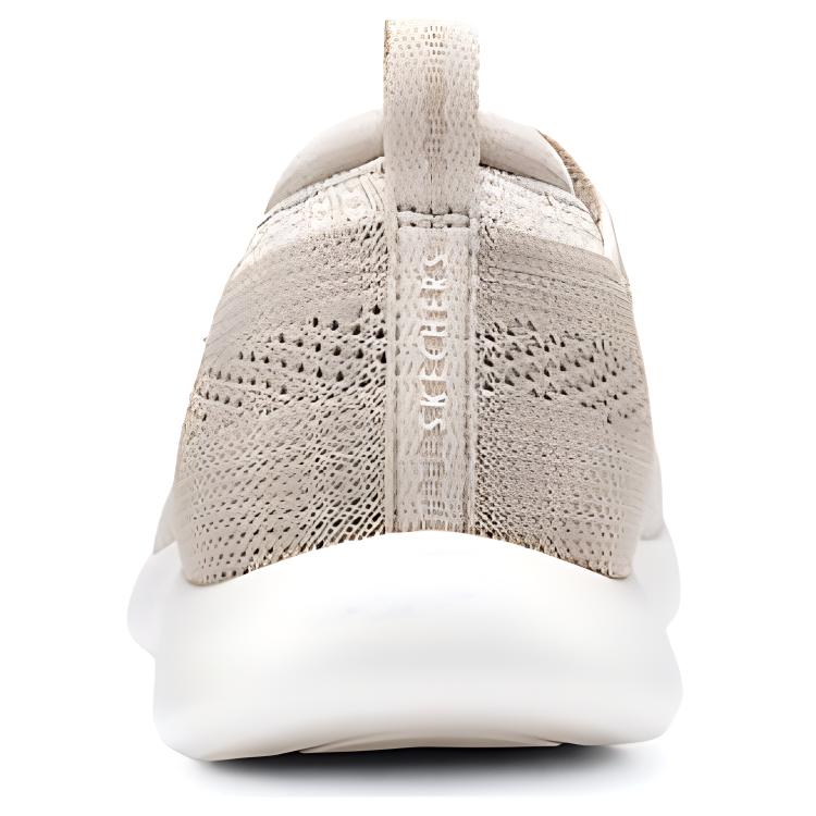Skechers Mesh Abrasion Resistant, Breathable, Supportive, And Lightweight Low top Casual Shoes Women’s Taupe