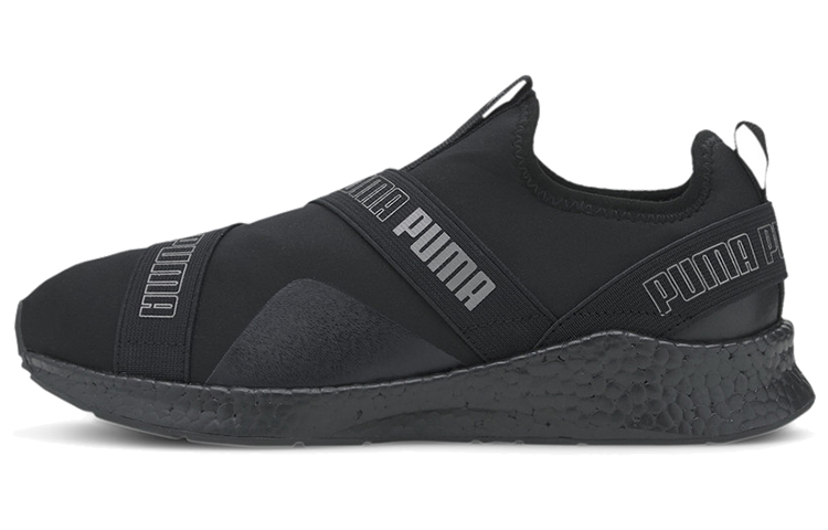 PUMA Nrgy Star Slip on Mesh Black Low Sneakers Women's