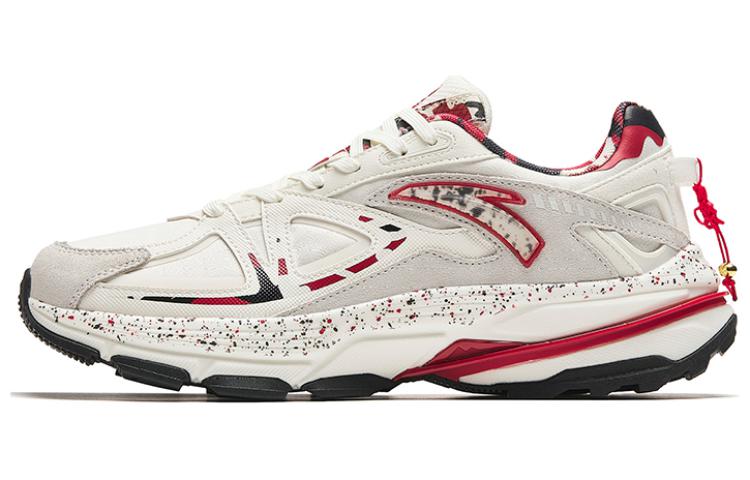 Anta Walker Versatile Low top Casual Shoes Women's Gray Red