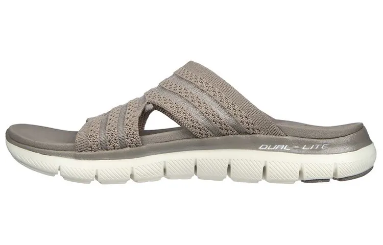 Skechers Flex Appeal 2.0 Slide Slippers Women's Taupe