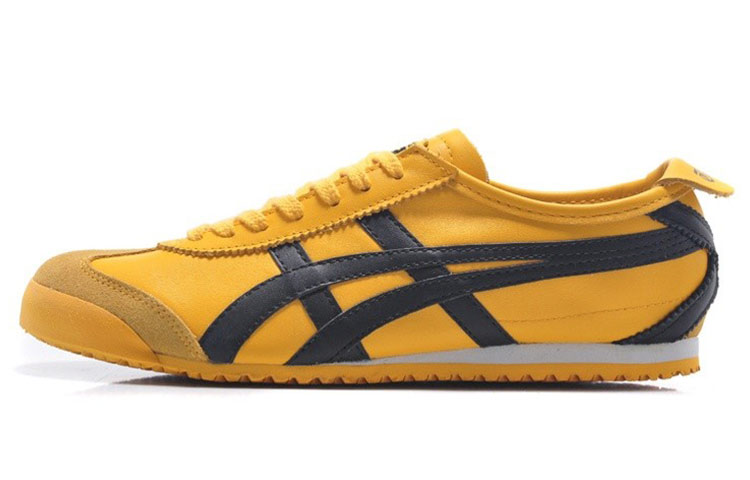 Onitsuka Tiger MEXICO 66 Casual Shoes Women's Low Top Yellow/Black