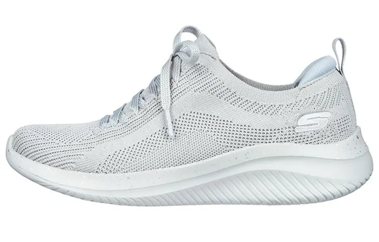 Skechers Ultra Flex 3.0 Low top Casual Shoes Women's Gray Silver