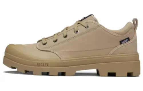 AIGLE Tenere Hike Low Outdoor Shoes Slip Resistant Low top Casual Shoes Unisex Mink Apricot