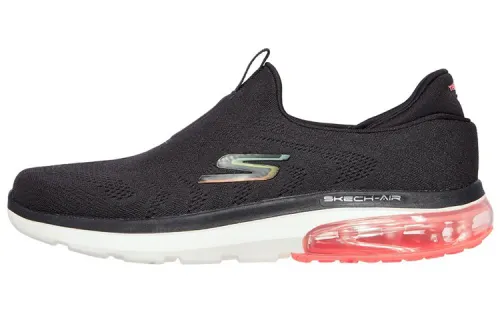 Skechers GO WALK Air 2.0 Sky Motion Low top Casual Shoes Women's Black Pink
