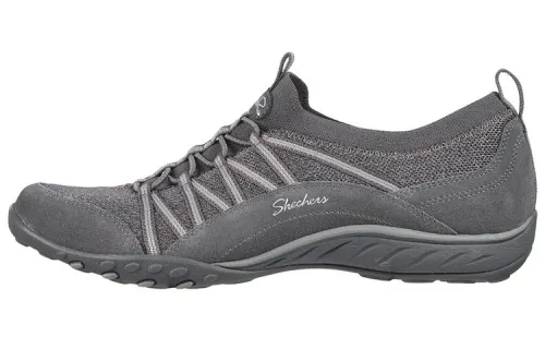 Skechers Relaxed Fit Casual Shoes Women's Low Top Dark Gray