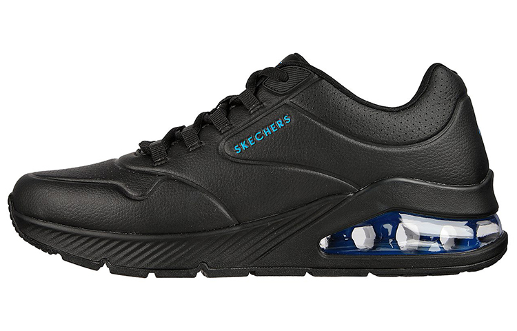 Skechers Uno Casual Shoes Men's Low Top Black/Blue