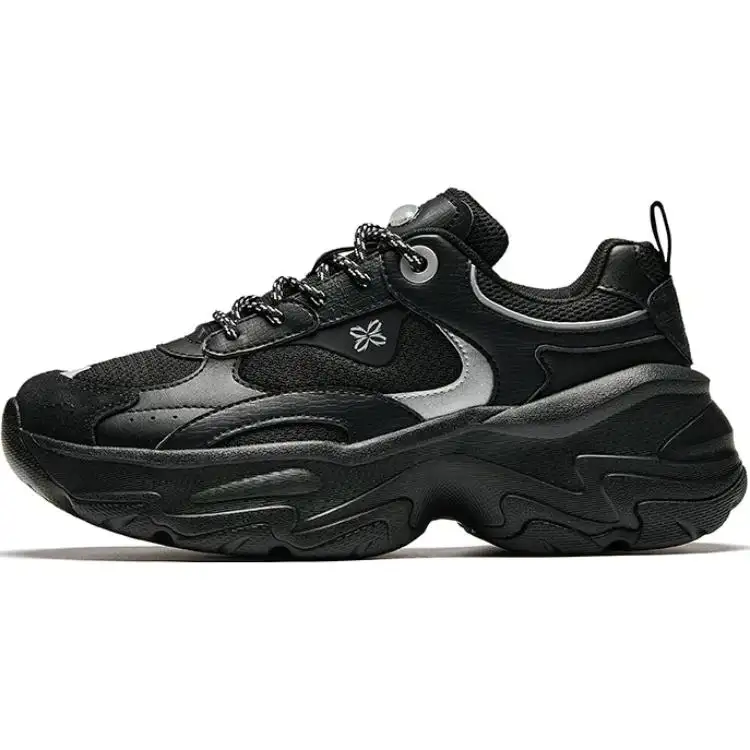 Anta Abrasion Resistant Coverage Lightweight Low top Casual Shoes Women's Black