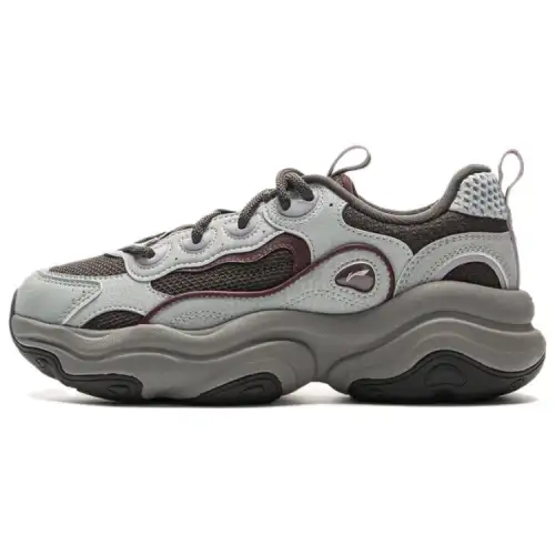 Li Ning Honey 2 Cushioning Slip Resistant Abrasion Resistant Support Low top Casual Shoes Women's Taupe