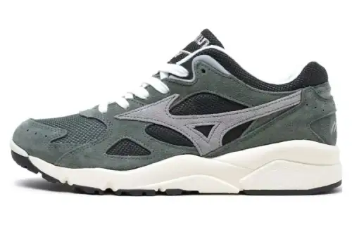 Mizuno RB Line . Sky Medal Abrasion Resistant Slip Resistant Low top Sports Casual Shoes Unisex Green Gray
