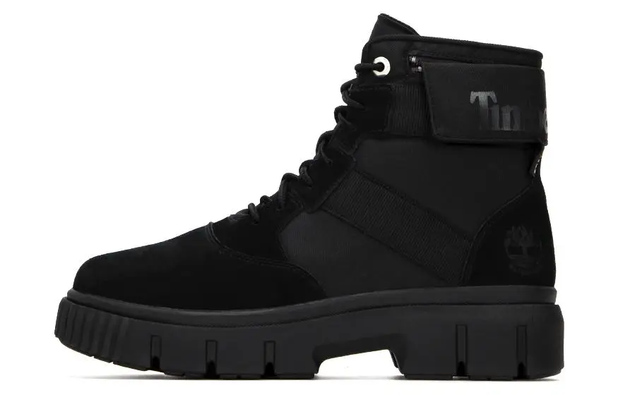 Timberland Greyfield 6 Inch Waterproof Boots 'Black Suede'