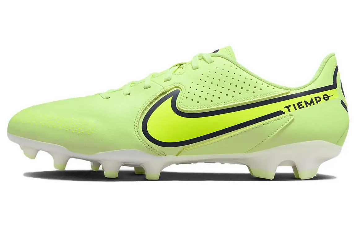 Nike Tiempo Legend 9 MG Multi Ground Slip Resistant Coverage Slip Resistant Coverage Soccer Shoes Unisex Green