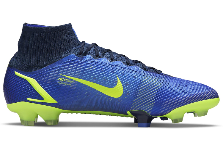Мужские футбольные бутсы Nike Mercurial Superfly 8 Elite FG (синий) — фото 2