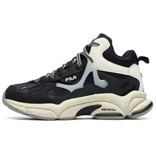 FILA FUSION RJV Low top Casual Shoes Women's Black White