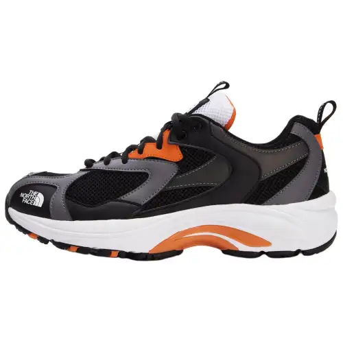 THE NORTH FACE SINGLE TRACK Slip Resistant Abrasion Resistant Low top Casual Shoes Men's Black