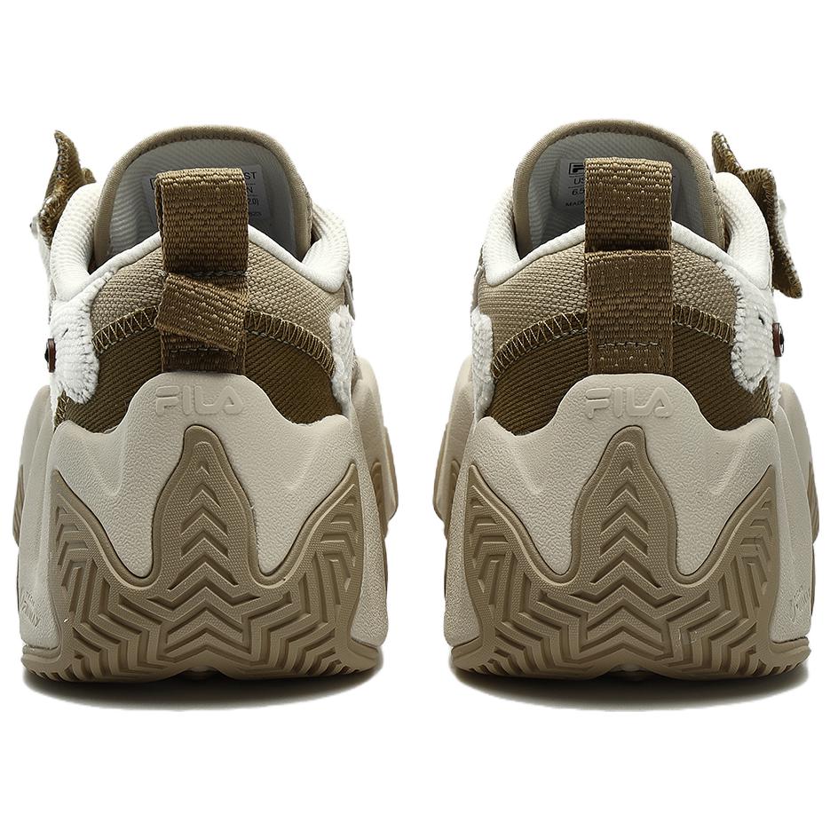 Женские кеды Fila FUSION STARFISH CANVAS (оливковые) — фото 4
