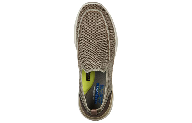 Skechers Lattimore Warner Textile, Mesh Sports Low top Casual Shoes Men’s Khaki
