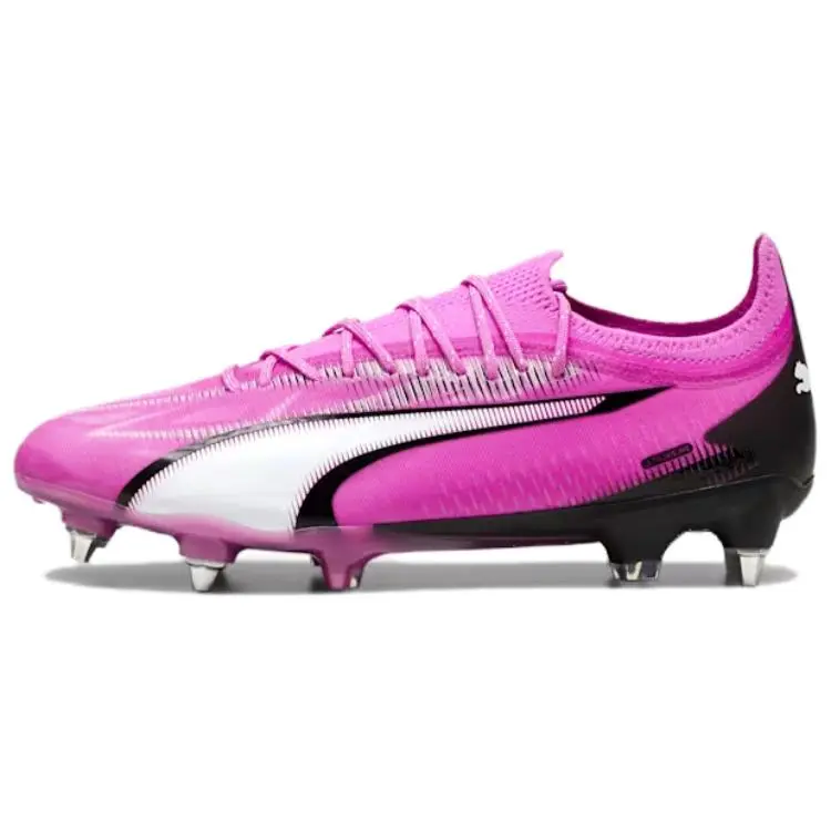 PUMA Ultra Ultimate Comfortable And Trendy Soccer Shoes Men's Pink White