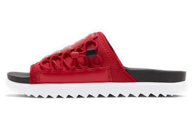 Nike Asuna Slide Minimalistic Shoe Black Red