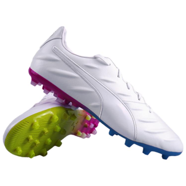 Мужские бутсы PUMA King Pro 21 MG (белые) — Белый — фото 8