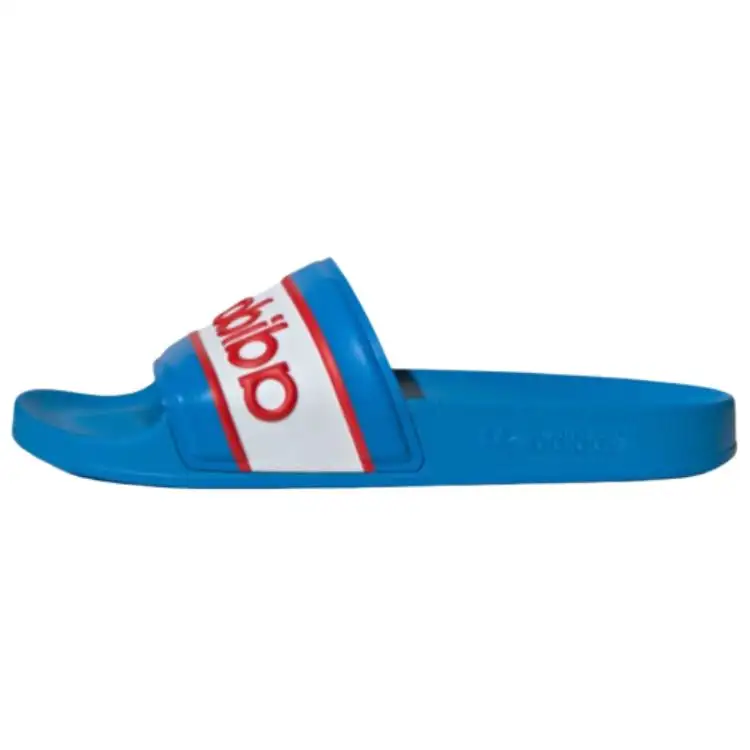 Adidas Originals Slip Resistant Abrasion Resistant Slide Slippers Unisex Blue