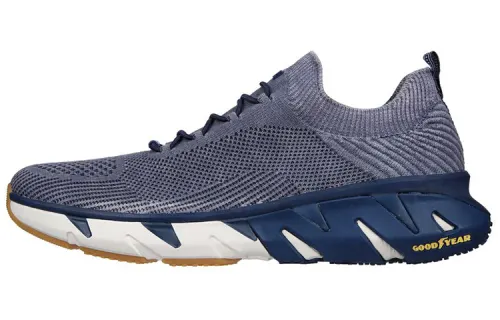 Skechers Ziggy Casual Shoes Men's Low Top Marine Blue/White