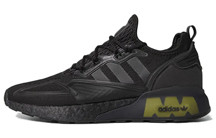 Adidas Zx 2K Boost 'Black Solar Yellow'