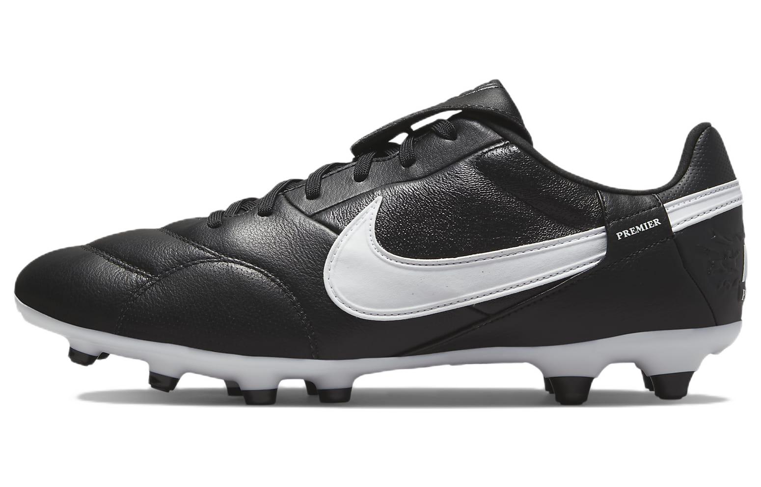 Мужские бутсы Nike Premier 3 (черно-белые)