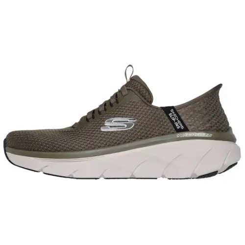 Skechers Slip Ins Comfortable Low top Casual Shoes Men's Olive Green