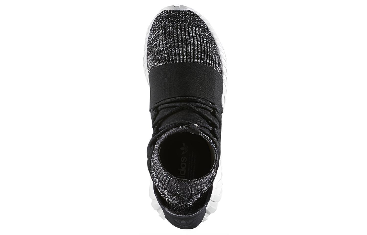 Кеды adidas originals Tubular Doom Primeknit (черно-белые) — Чёрныйбелый — фото 4