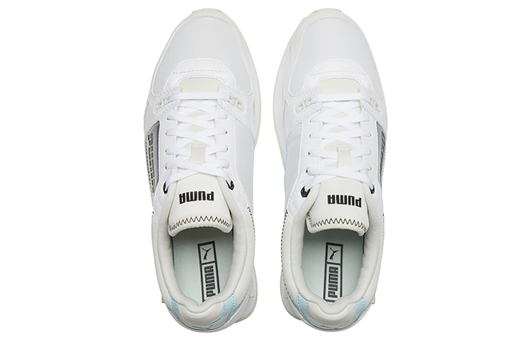 Женские кроссовки PUMA Mile Rider Sunny Getaway (белый / серый / синий / розовый) — фото 4