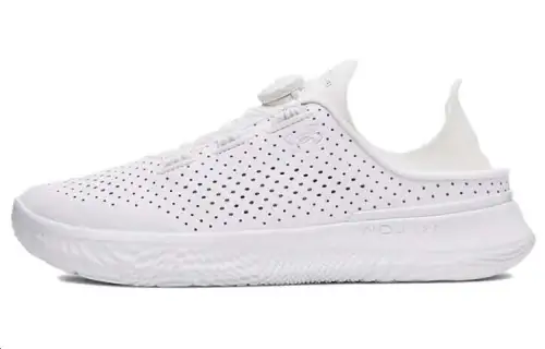 Under Armour SlipSpeed Cushioning, Wear Resistant Low top Casual Shoes Unisex White