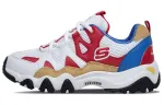 One Piece x Skechers D'LITES 3.0 Textile, Synthetic Leather, Leather Low top Casual Shoes Unisex Red White