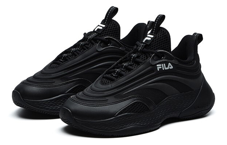 Женские кроссовки Fila FUSION Ray 2 TPU (черные) — фото 3