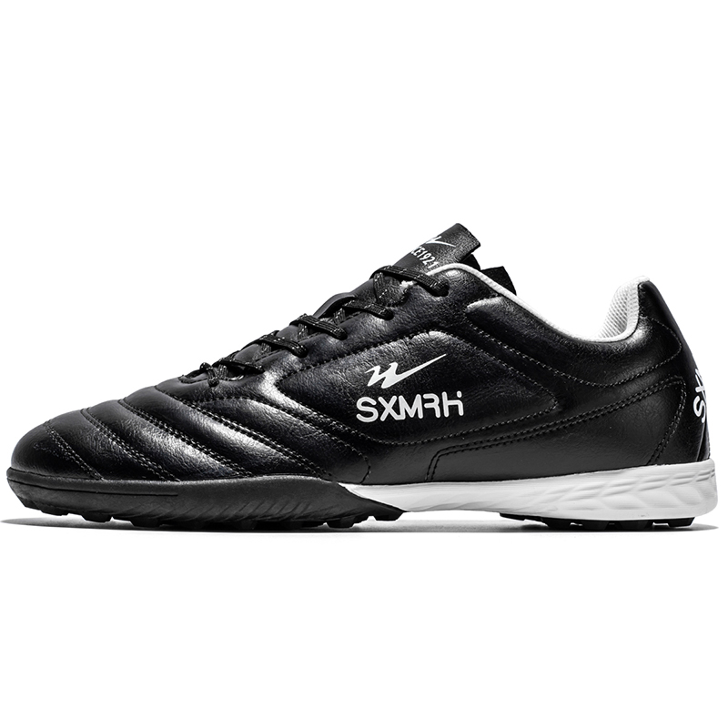 Binary TF Turf Cushioning Abrasion Resistant Lightweight Slip Resistant Soccer Shoes Unisex Black