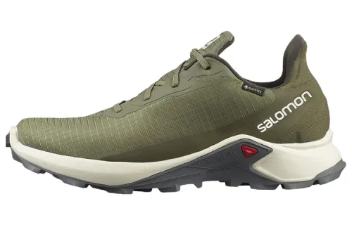 SALOMON ALPHACROSS Fabric Comfortable Abrasion Resistant Low top Casual Shoes Men's