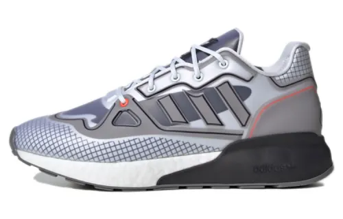 Adidas Originals ZX 2K Boost Futureshell Breathable Low top Casual Shoes Unisex White Gray