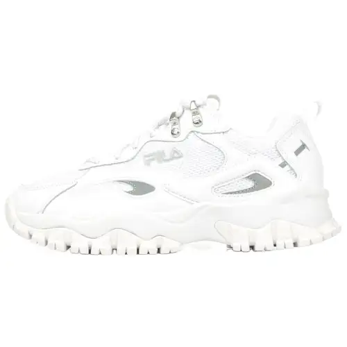FILA Ray Tracer Tr 2 Comfortable Low top Casual Shoes Women's White