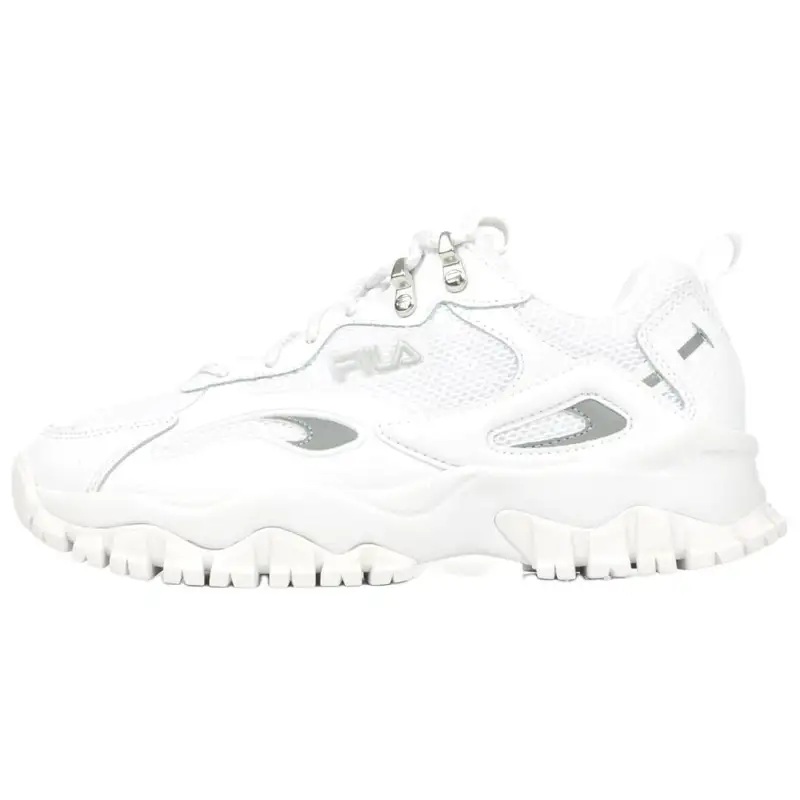 FILA Ray Tracer Tr 2 Comfortable Low top Casual Shoes Women's White