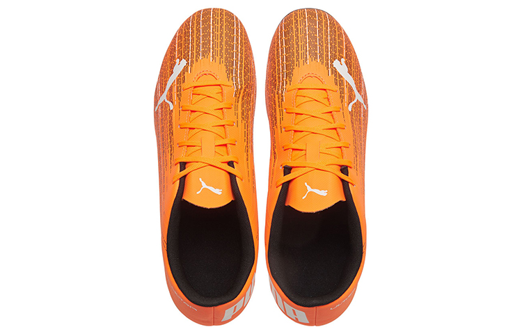Мужские бутсы PUMA Ultra 4.1 (оранжевые) — фото 4