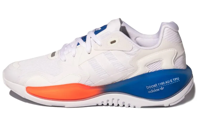 Adidas Originals ZX Alkyne BOOST Fabric Comfortable Cushioning, Slip Resistant, Abrasion Resistant, Coverage, Balance