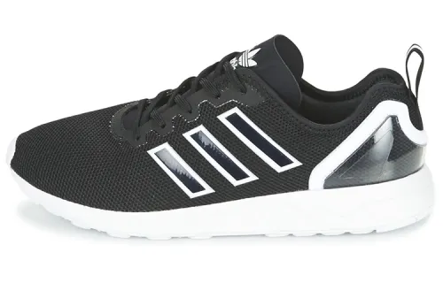 Adidas Originals Zx Flux Cozy Wear Resistant Running Shoes Black Unisex 'Black White'