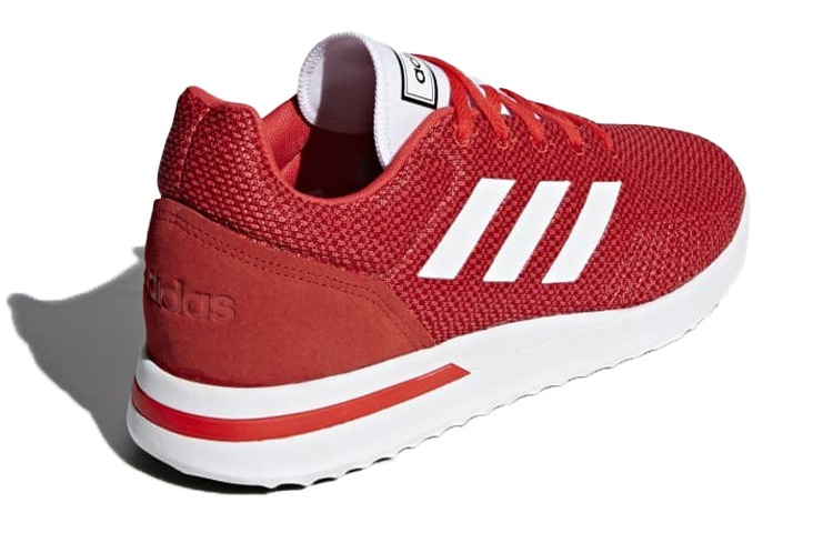 Мужские кроссовки adidas neo Run 70S (красно-белые) — фото 4
